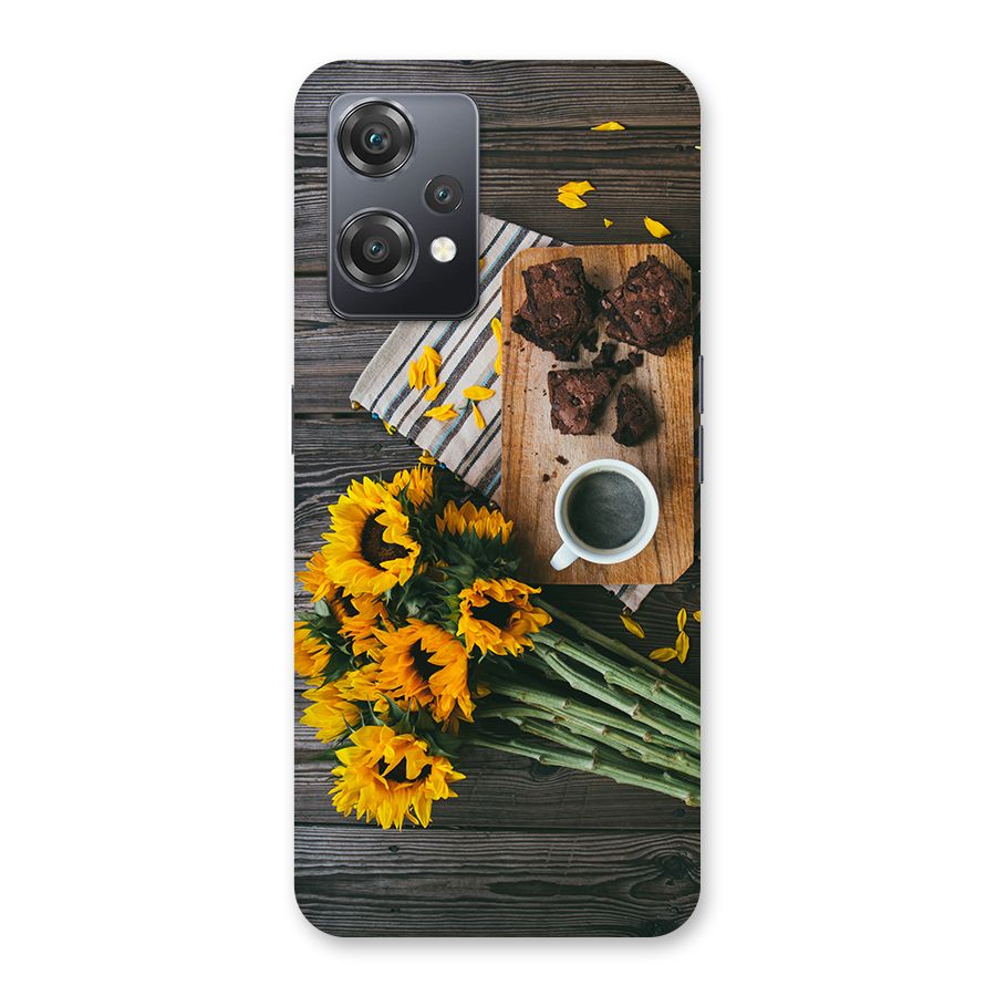 Coffee and Flowers Back Case for OnePlus Nord CE 2 Lite 5G