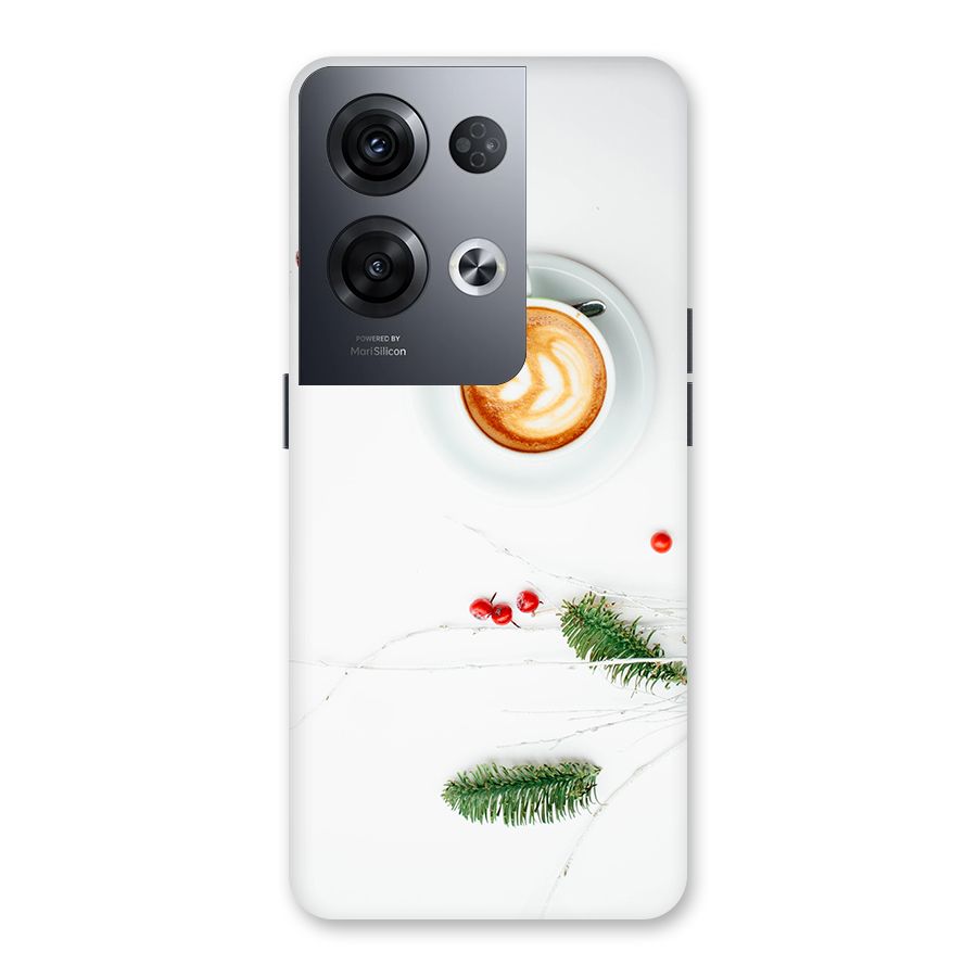 Coffee and Leafs Back Case for Oppo Reno8 Pro 5G