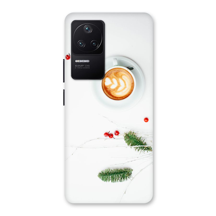 Coffee and Leafs Back Case for Poco F4 5G