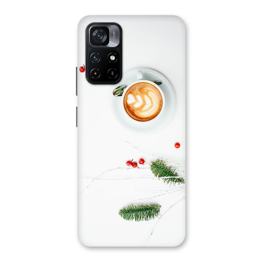 Coffee and Leafs Back Case for Poco M4 Pro 5G