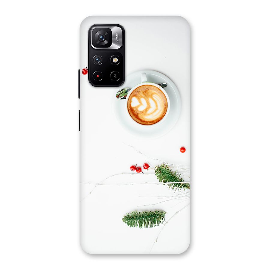 Coffee and Leafs Back Case for Redmi Note 11T 5G