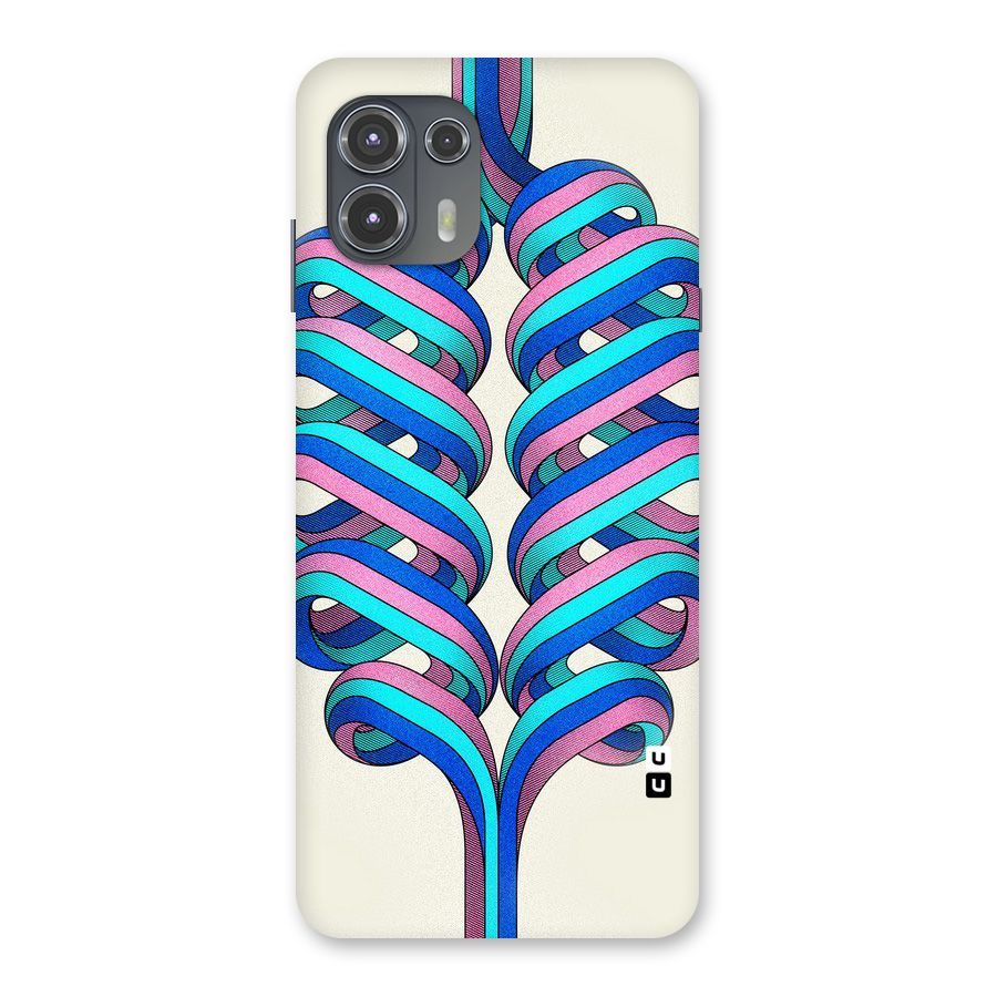 Coil Abstract Pattern Back Case for Motorola Edge 20 Fusion