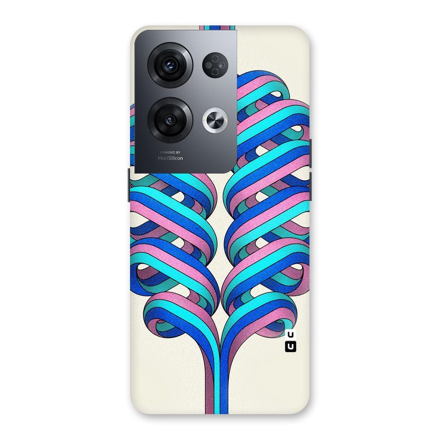 Coil Abstract Pattern Back Case for Oppo Reno8 Pro 5G