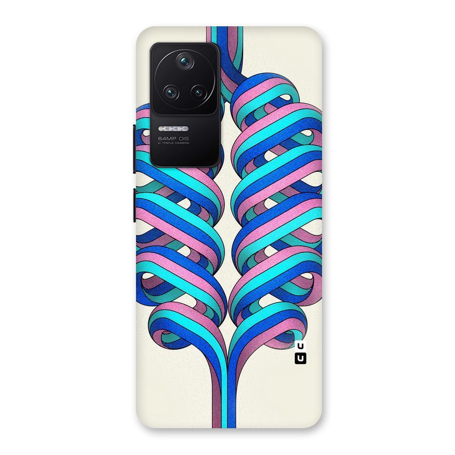 Coil Abstract Pattern Back Case for Poco F4 5G