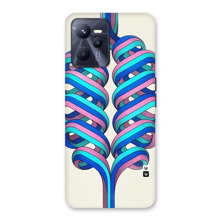 Coil Abstract Pattern Back Case for Realme C35