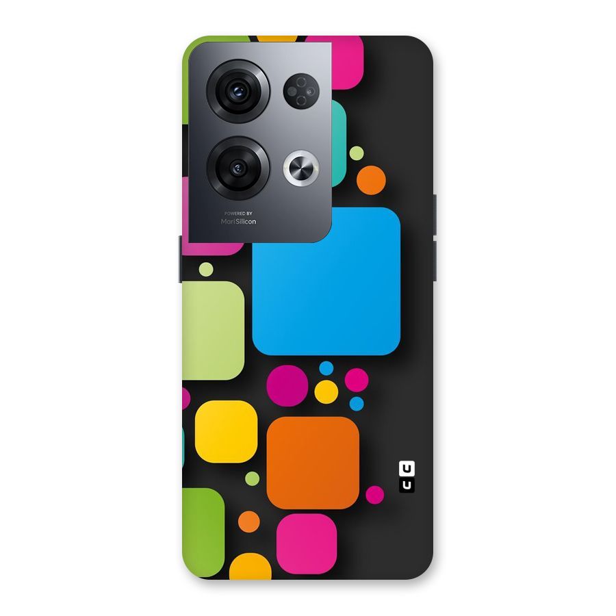 Color Boxes Abstract Back Case for Oppo Reno8 Pro 5G