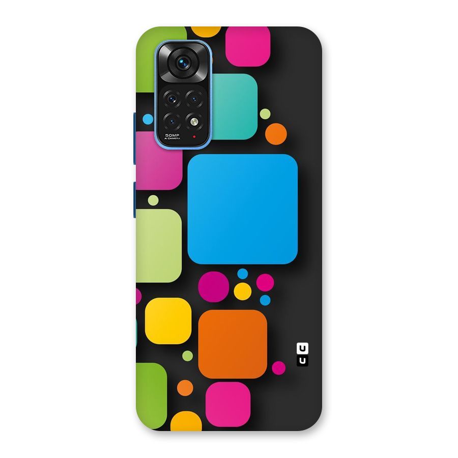 Color Boxes Abstract Back Case for Redmi Note 11S