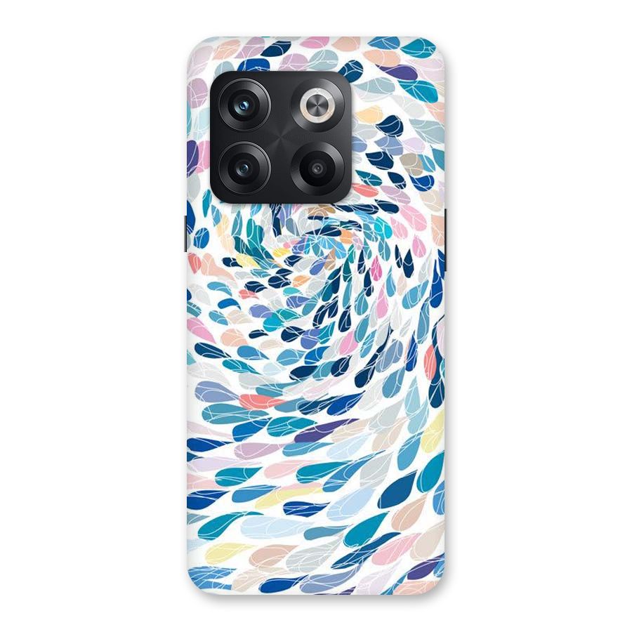 Color Droplets Swirls Back Case for OnePlus 10T