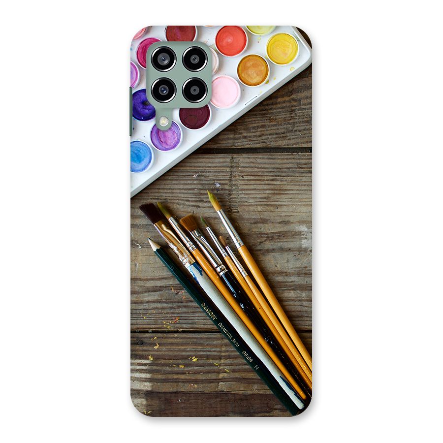 Color Palette and Brush Back Case for Galaxy M33