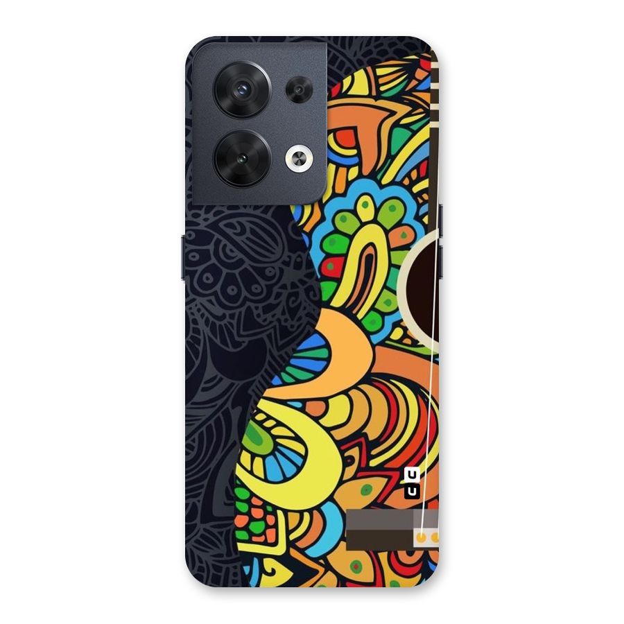 Colored Blocks Back Case for Oppo Reno8 5G