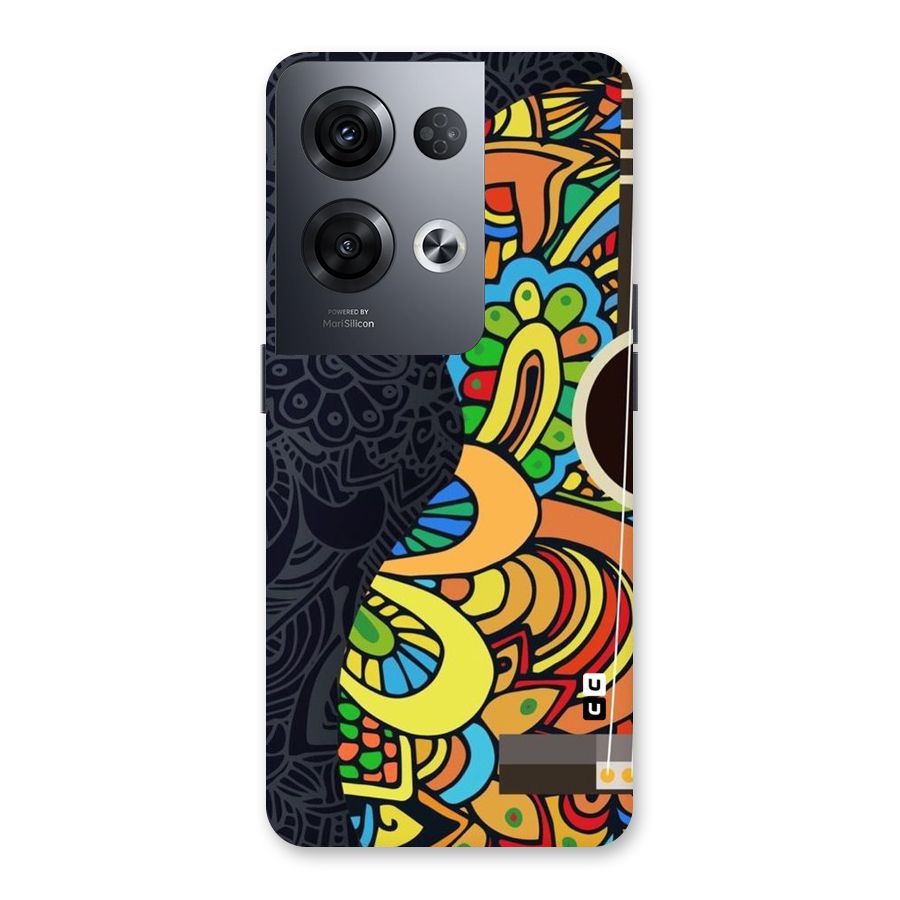 Colored Blocks Back Case for Oppo Reno8 Pro 5G