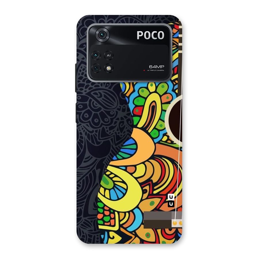 Colored Blocks Back Case for Poco M4 Pro 4G