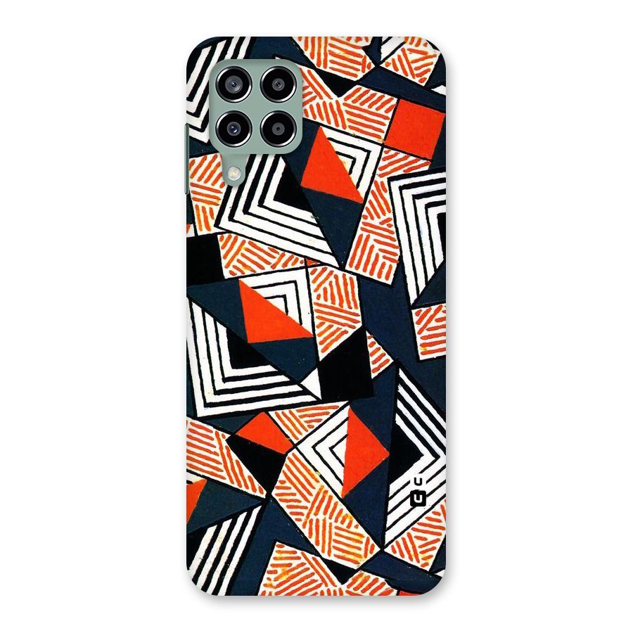 Colored Cuts Pattern Back Case for Galaxy M33