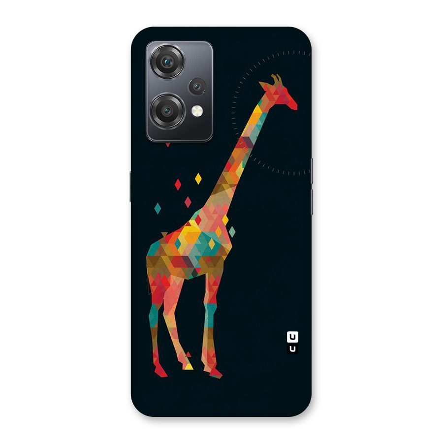 Colored Giraffe Back Case for OnePlus Nord CE 2 Lite 5G
