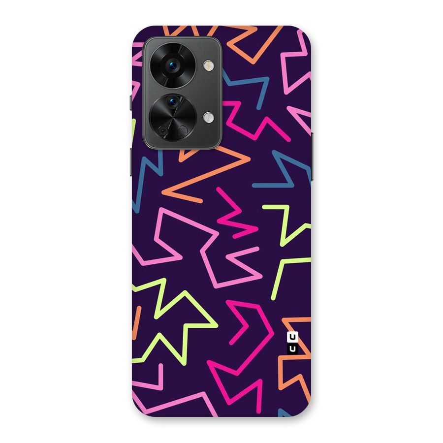 Colored Lines Back Case for OnePlus Nord 2T