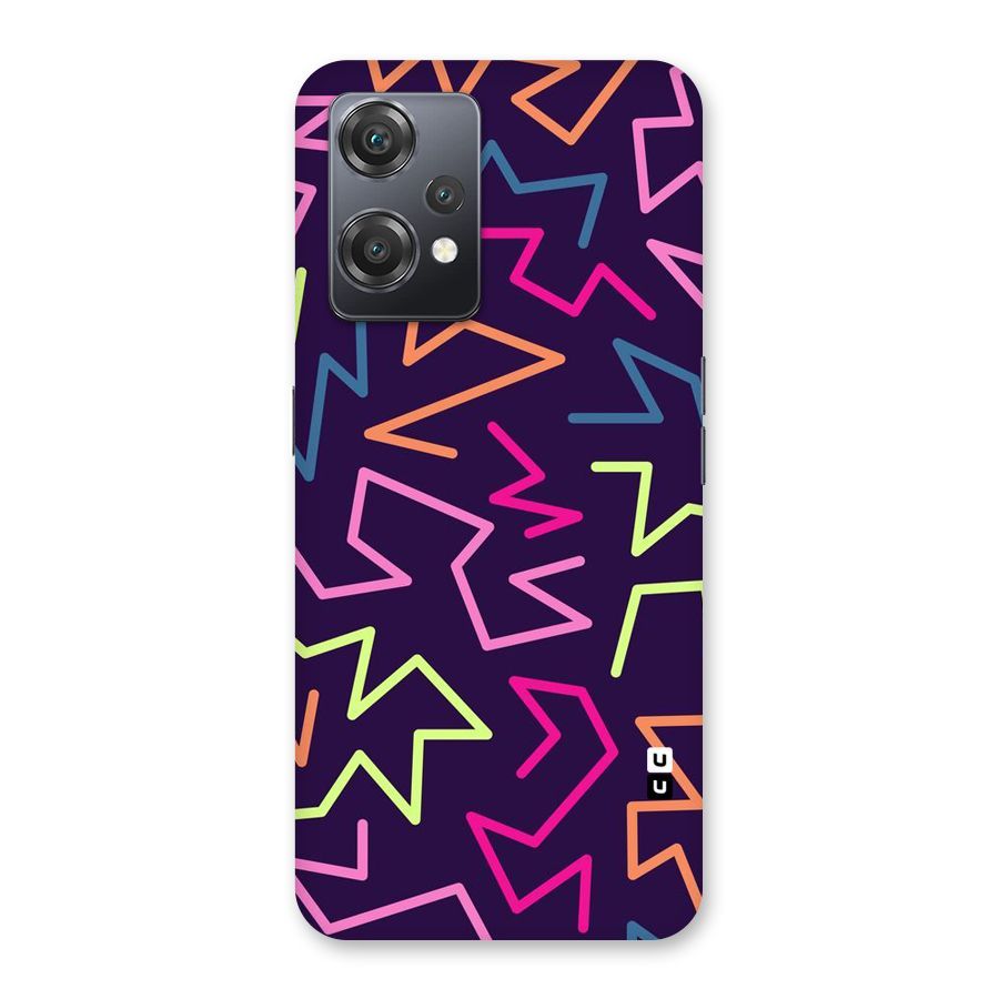 Colored Lines Back Case for OnePlus Nord CE 2 Lite 5G