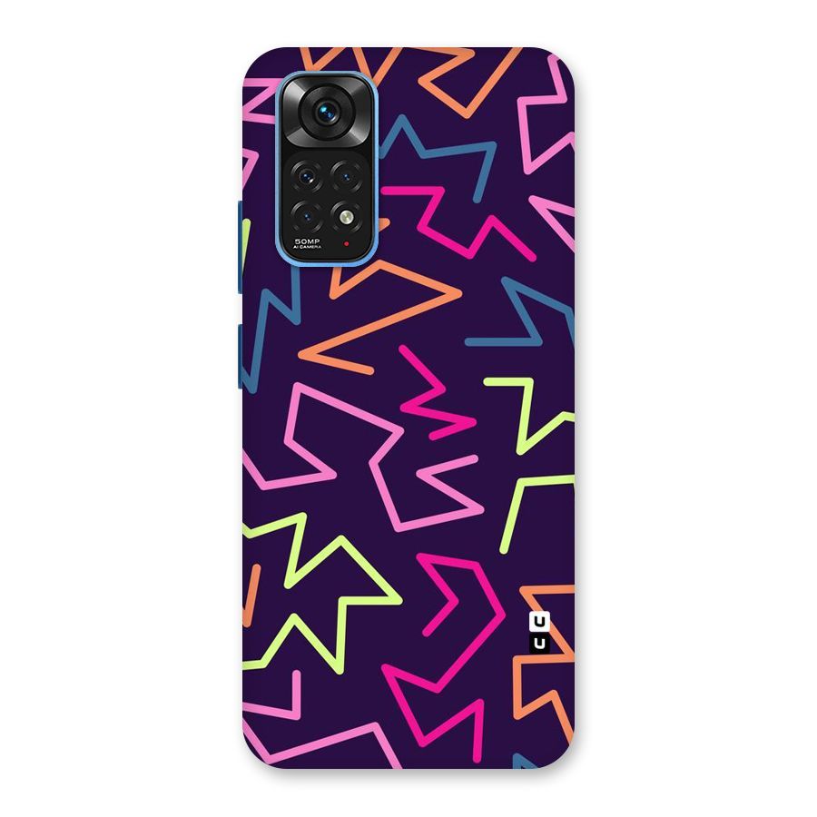 Colored Lines Back Case for Redmi Note 11S