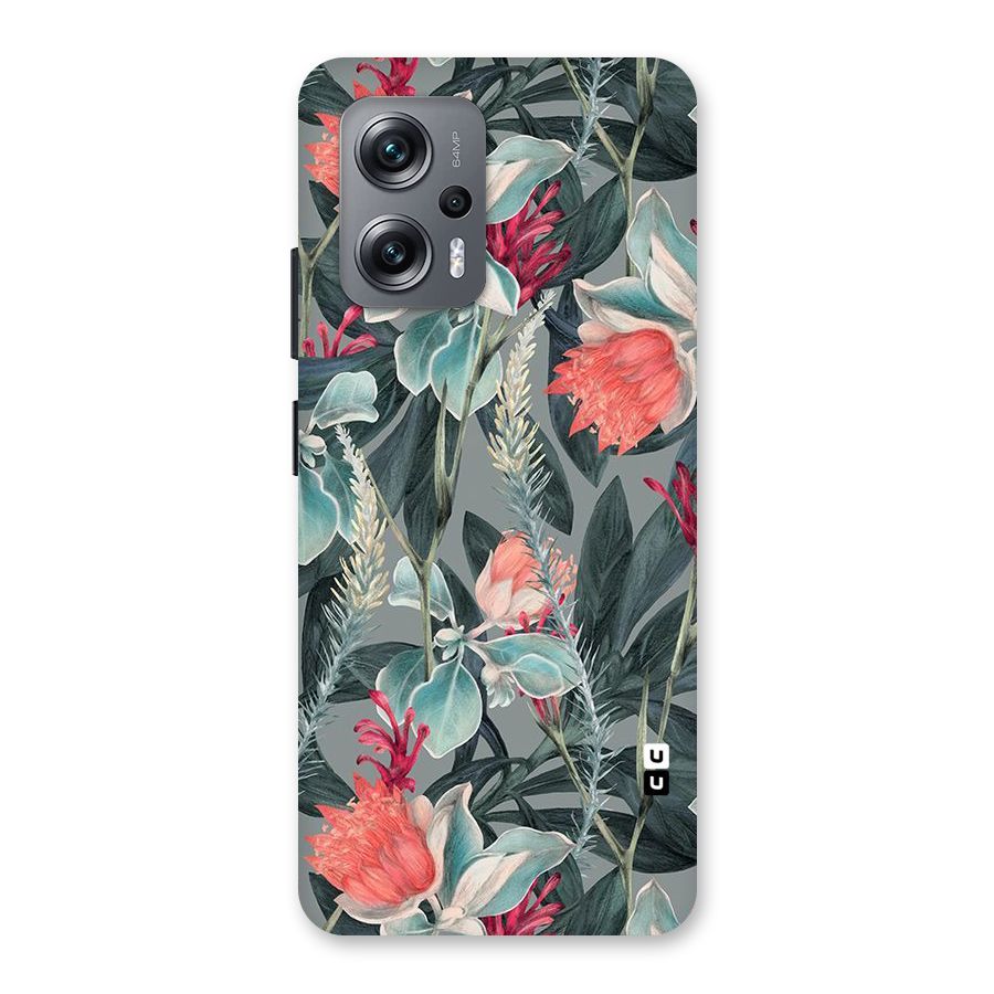 Colored Petals Back Case for Redmi K50i