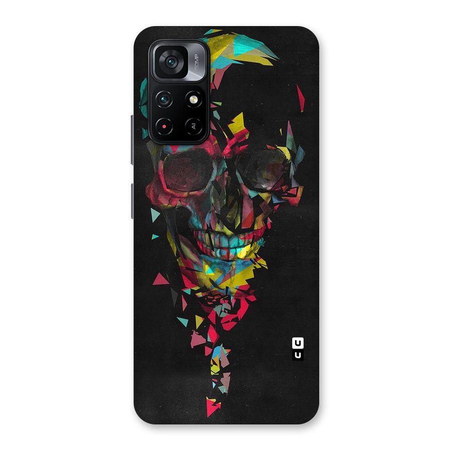 Colored Skull Shred Back Case for Poco M4 Pro 5G