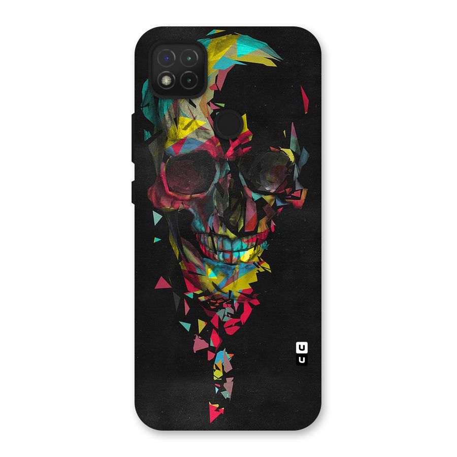 Colored Skull Shred Back Case for Redmi 9 Activ