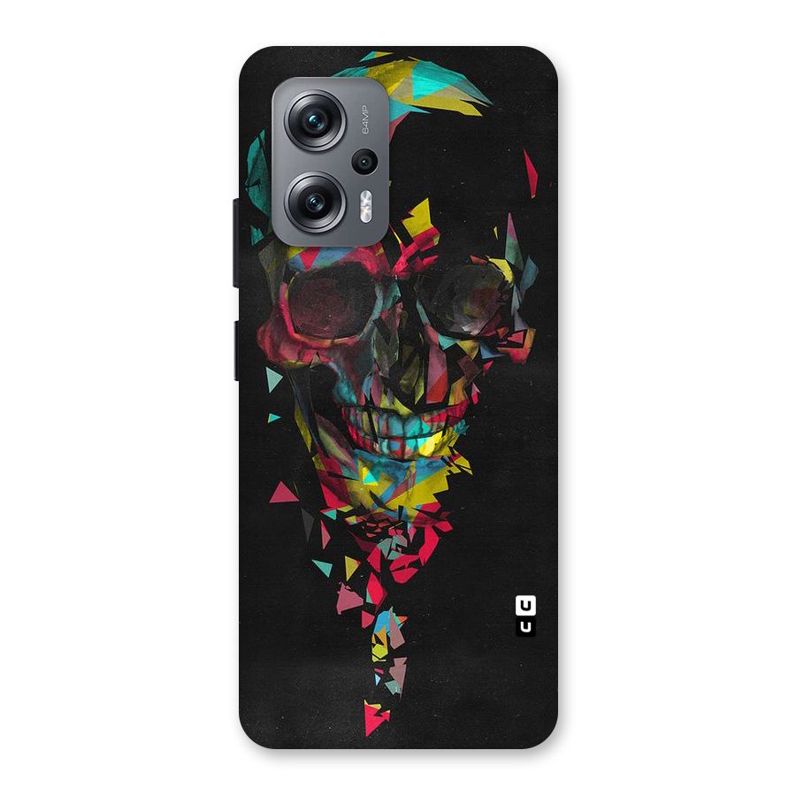 Colored Skull Shred Back Case for Redmi K50i