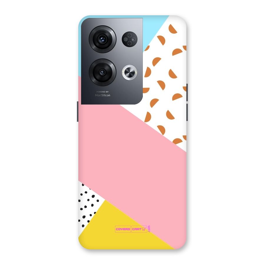 Colorful Abstract Back Case for Oppo Reno8 Pro 5G