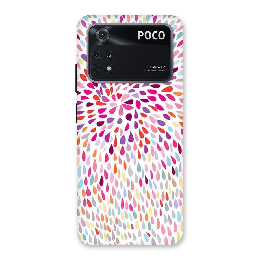 Colorful Decorative Pattern Back Case for Poco M4 Pro 4G