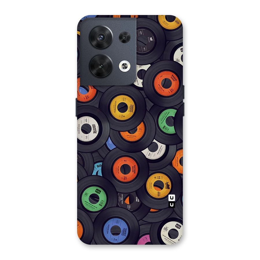 Colorful Disks Back Case for Oppo Reno8 5G