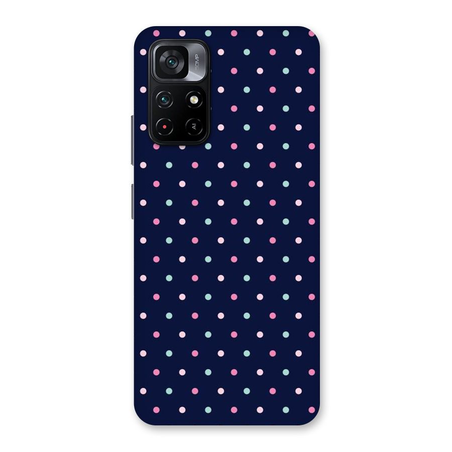 Colorful Dots Pattern Back Case for Poco M4 Pro 5G