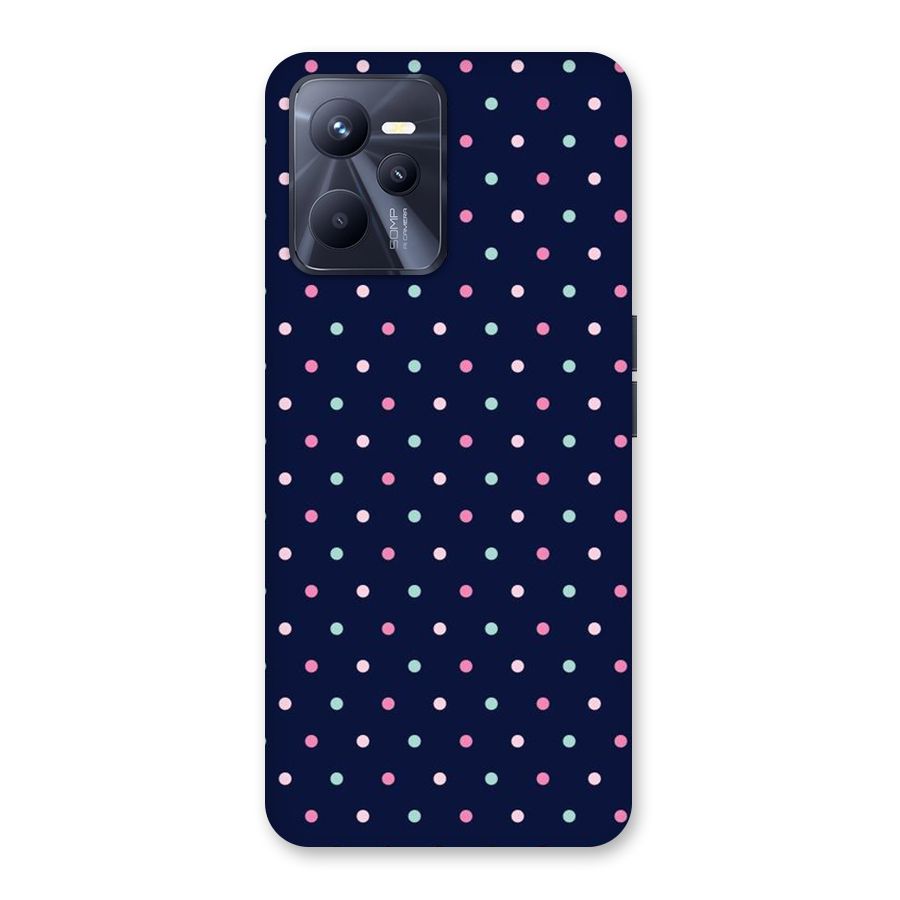 Colorful Dots Pattern Back Case for Realme C35