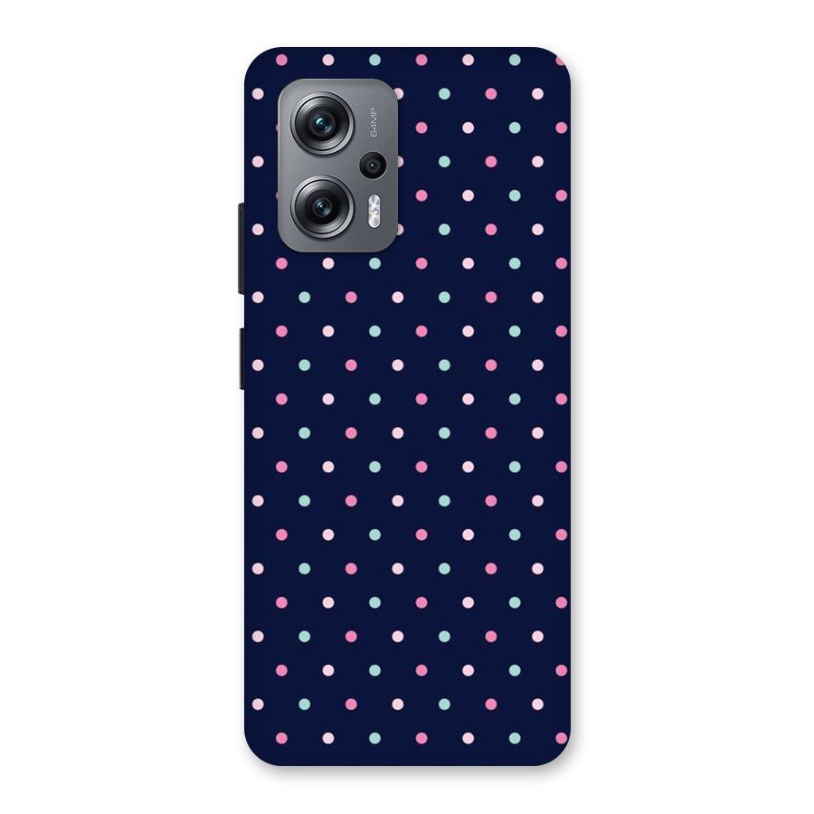 Colorful Dots Pattern Back Case for Redmi K50i