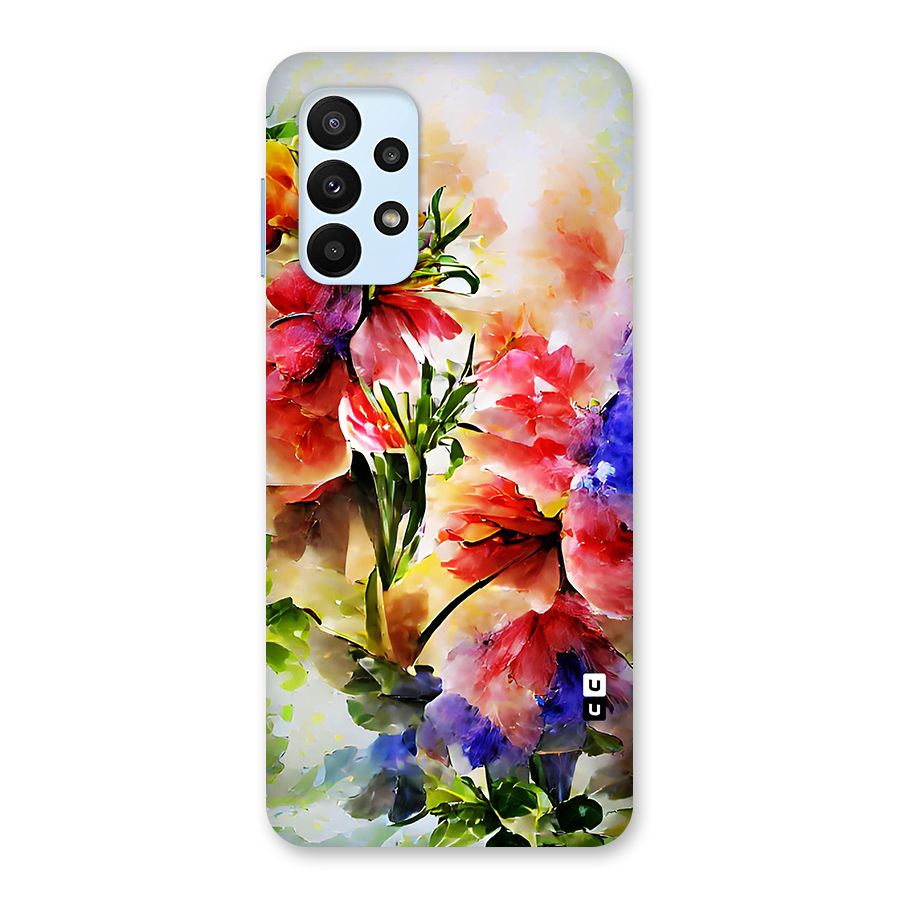 Colorful Flowers Fine Art Back Case for Galaxy A23