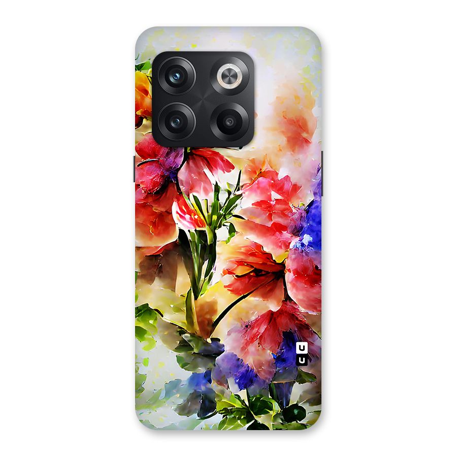 Colorful Flowers Fine Art Back Case for OnePlus 10T
