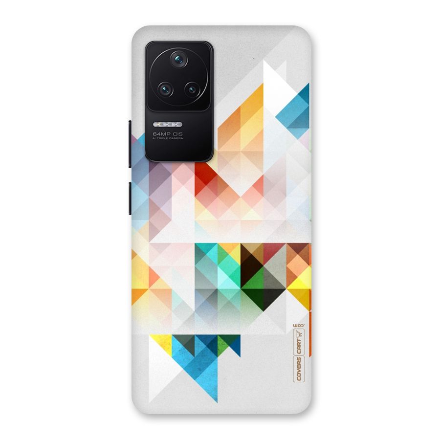 Colorful Geometric Art Back Case for Poco F4 5G