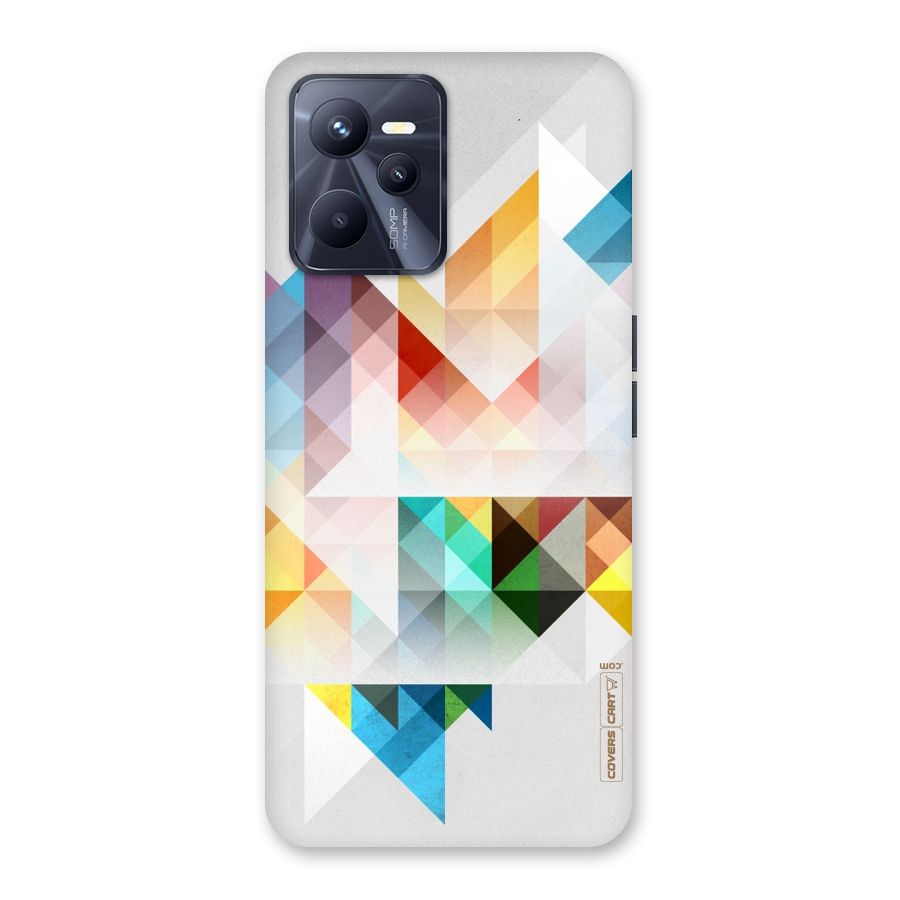 Colorful Geometric Art Back Case for Realme C35