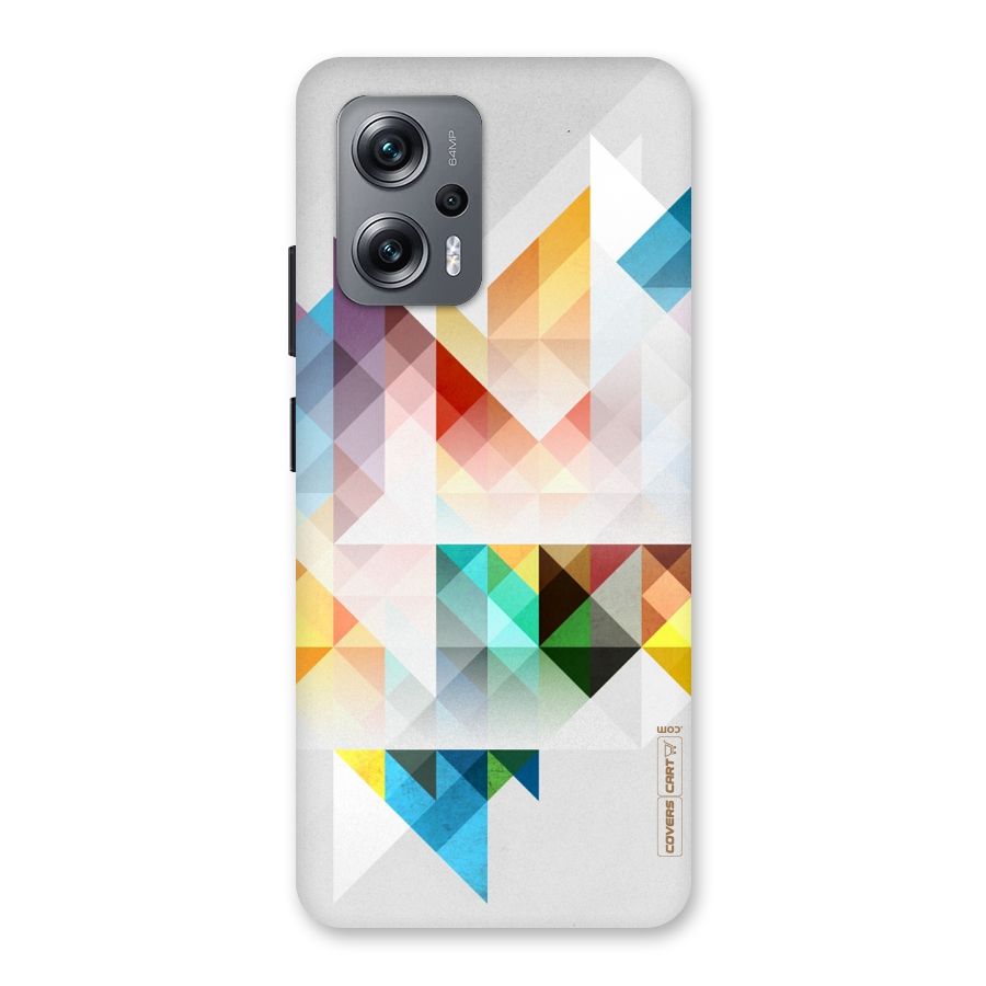 Colorful Geometric Art Back Case for Redmi K50i