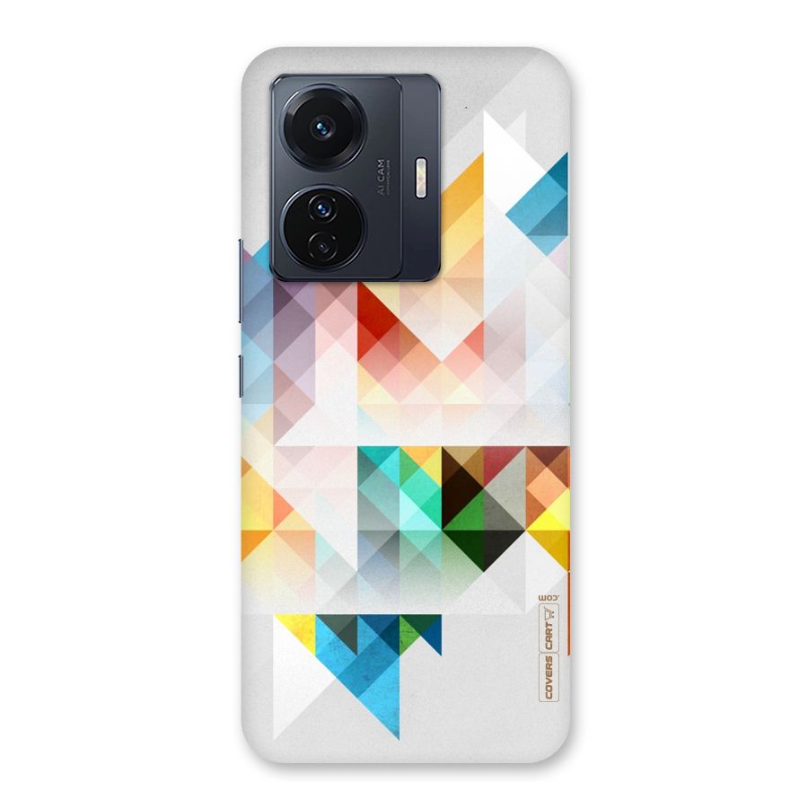 Colorful Geometric Art Back Case for Vivo T1 Pro