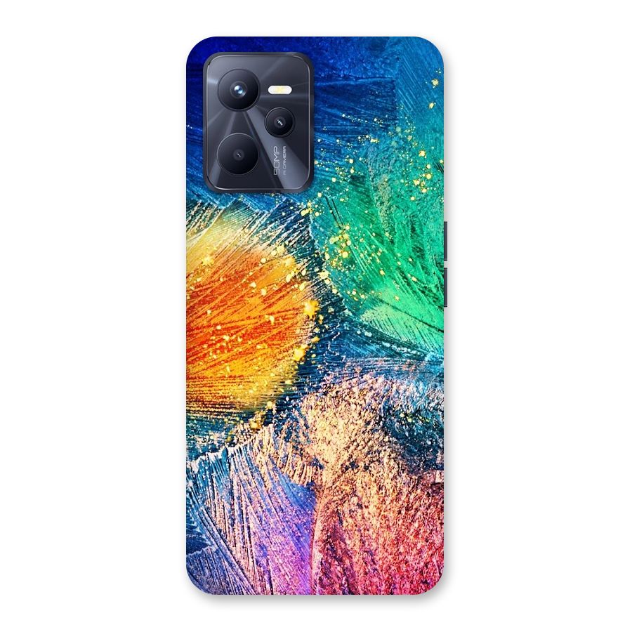 Colorful Leafs Vibrant Back Case for Realme C35