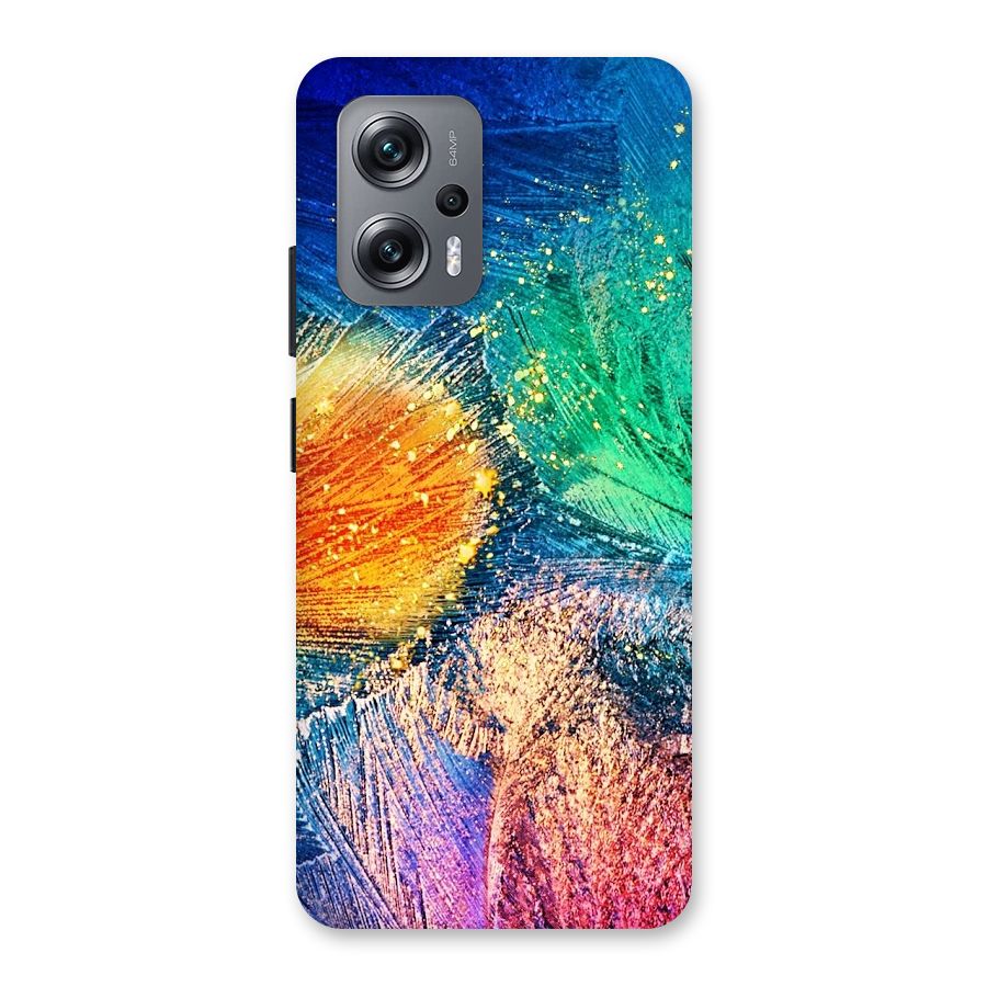 Colorful Leafs Vibrant Back Case for Redmi K50i