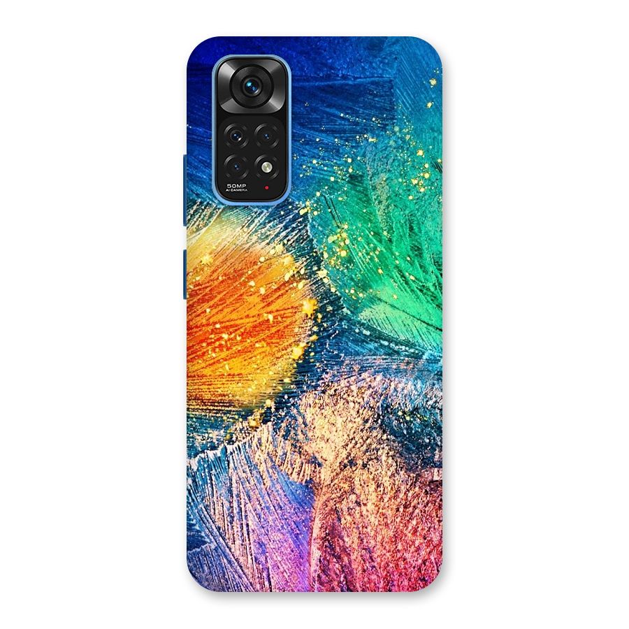 Colorful Leafs Vibrant Back Case for Redmi Note 11S