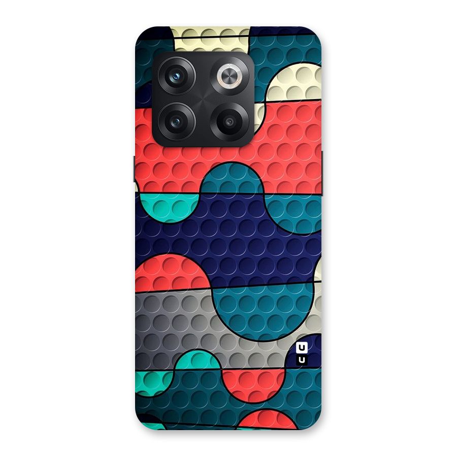 Colorful Puzzle Design Back Case for OnePlus 10T