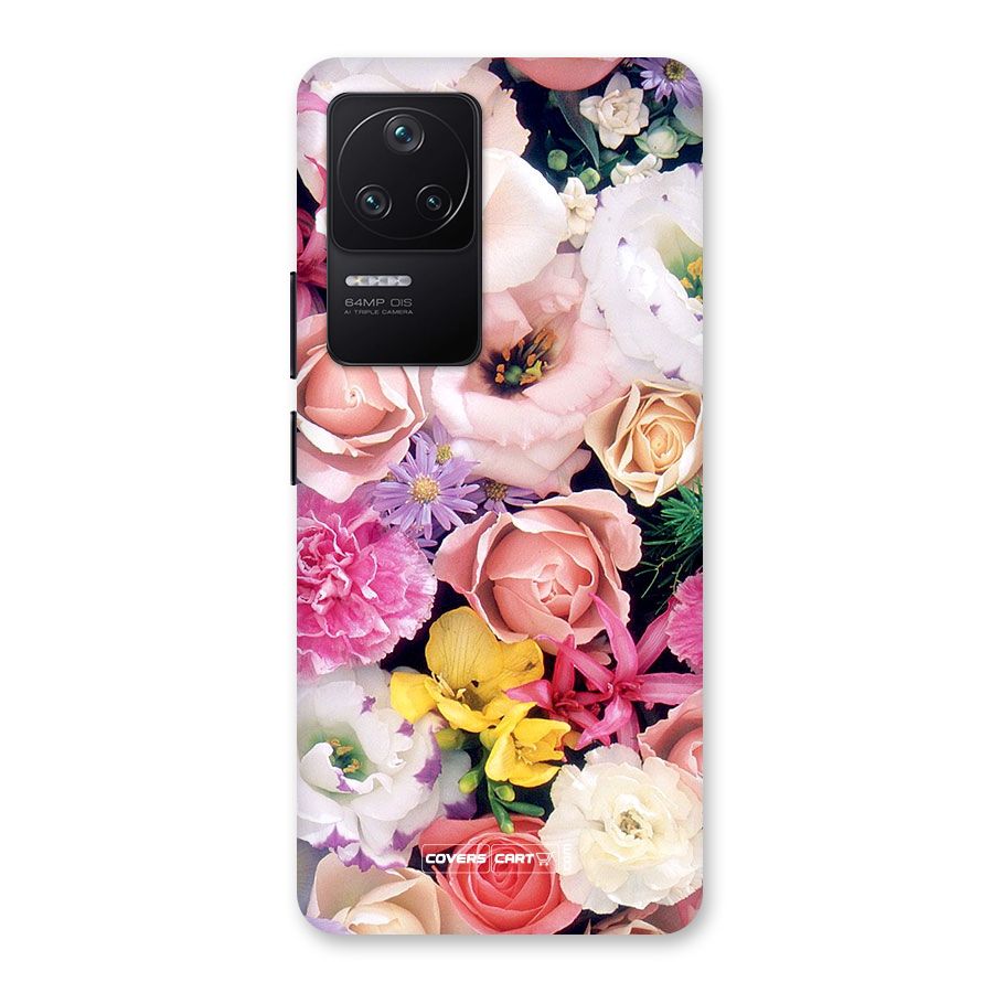 Colorful Roses Back Case for Poco F4 5G