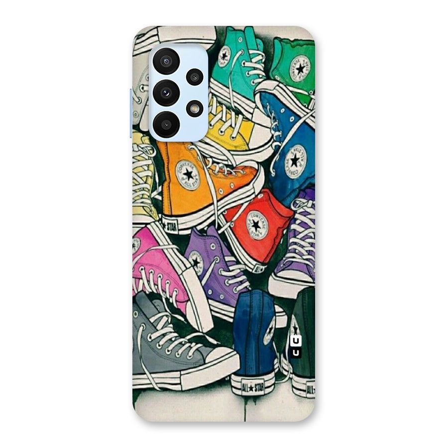 Colorful Shoes Back Case for Galaxy A23