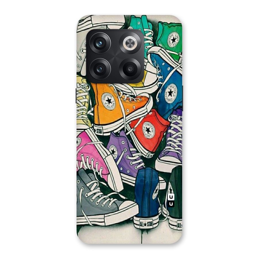Colorful Shoes Back Case for OnePlus 10T