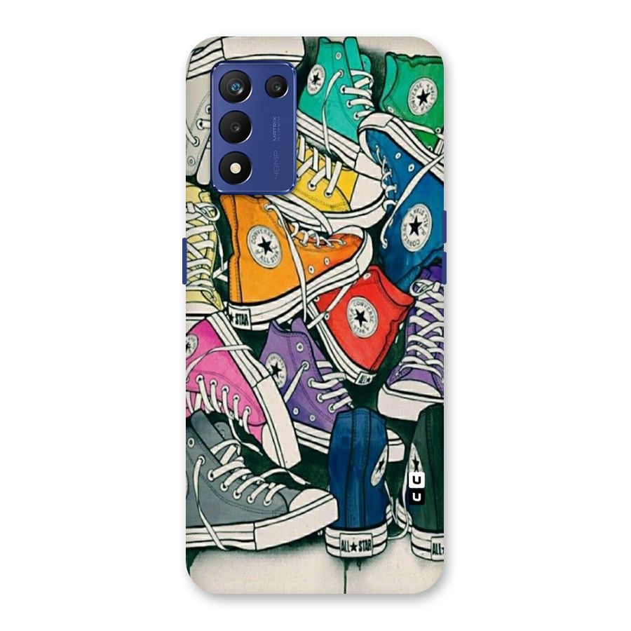 Colorful Shoes Back Case for Realme 9 5G Speed