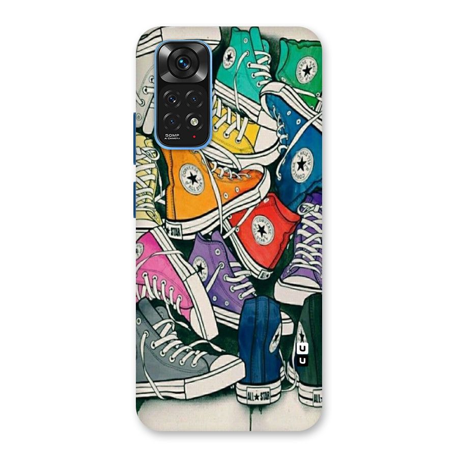 Colorful Shoes Back Case for Redmi Note 11S