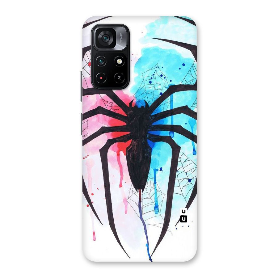 Colorful Web Back Case for Poco M4 Pro 5G