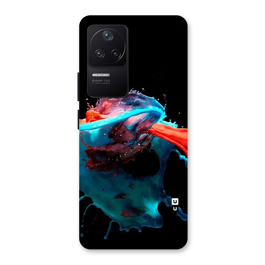 Colour War Back Case for Poco F4 5G