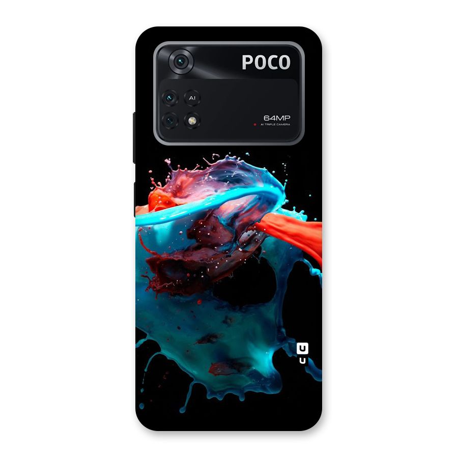 Colour War Back Case for Poco M4 Pro 4G