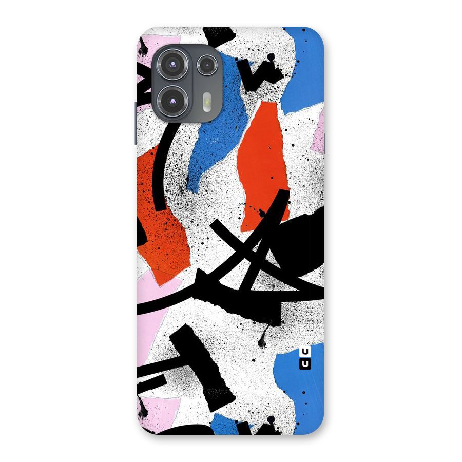 Coloured Abstract Art Back Case for Motorola Edge 20 Fusion